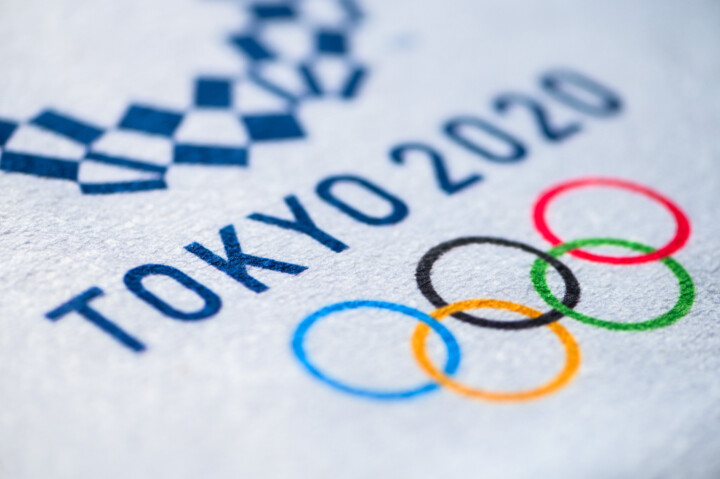 summer olympic game. tokyo 2020, white background