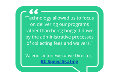 Graphic of BC Speed Skating