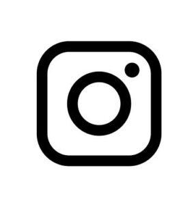 Instagram icon black and white