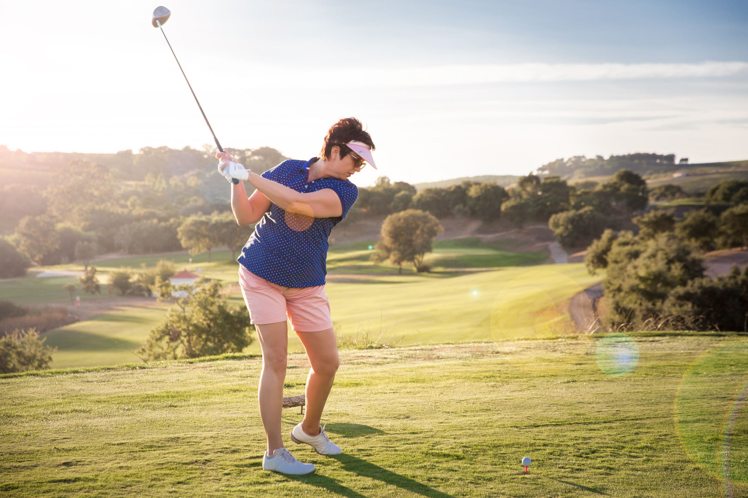 Ladies Playing Golf