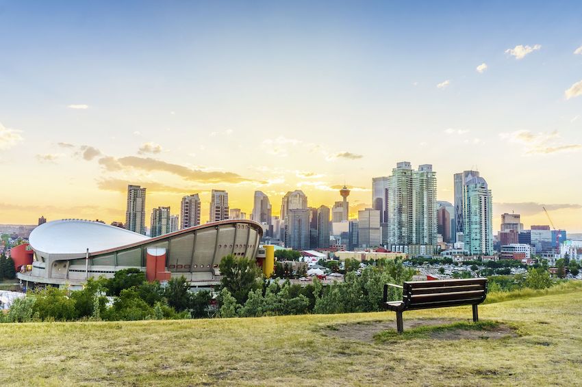 Downtown Calgary skyline