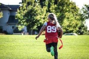 Joueuse de rugby