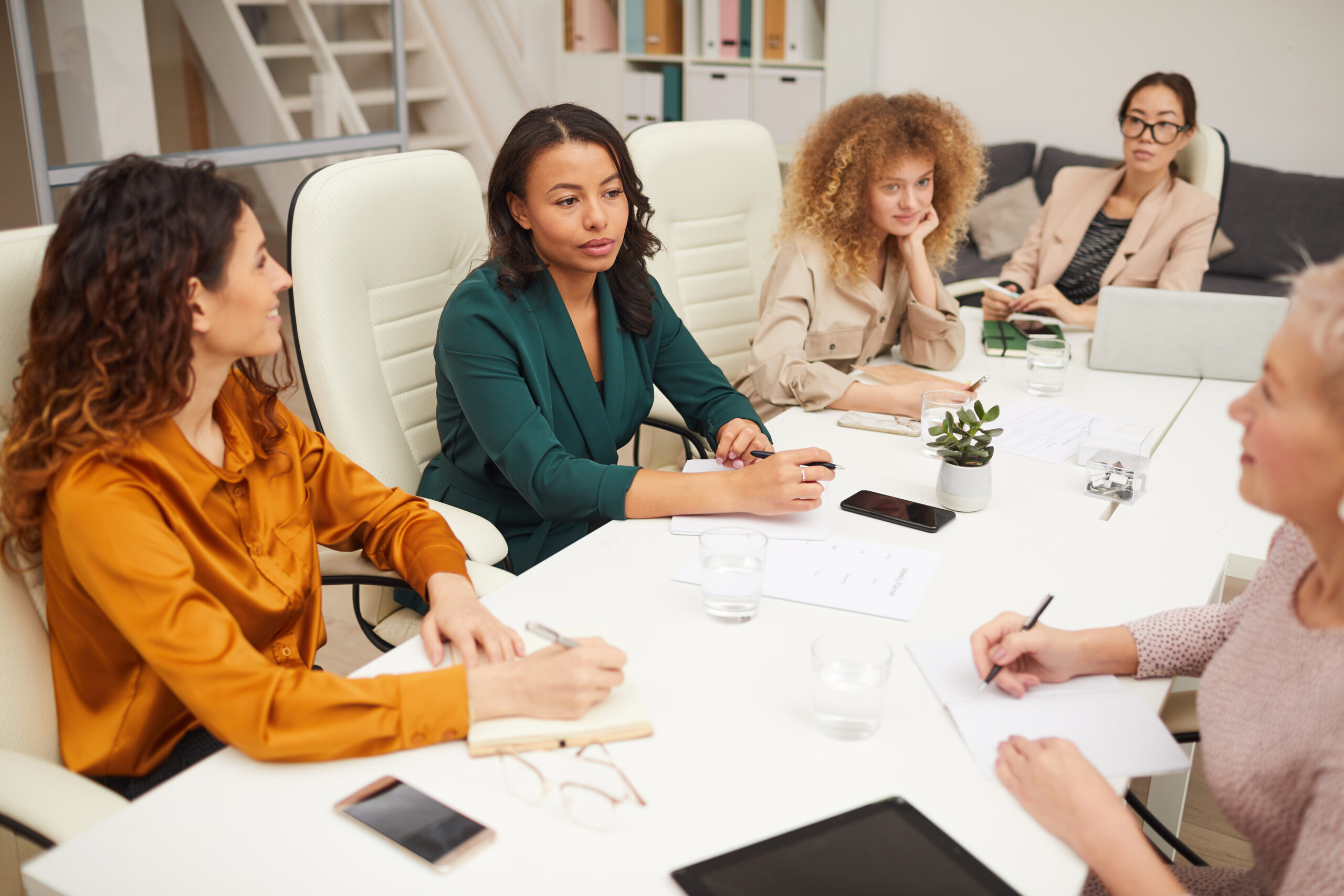 Group of businesswomen in a meeting
