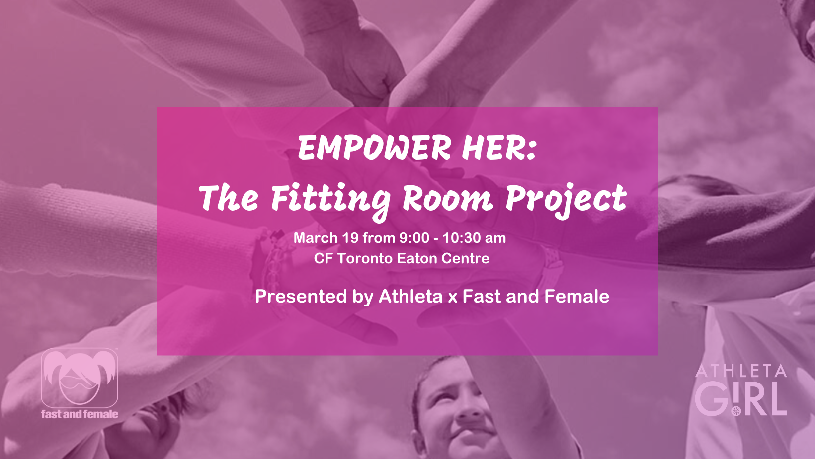 Empower Her: The Fitting Room Project Workshop - Toronto, ON - The Sport  Information Resource Centre